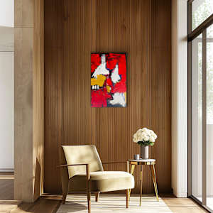 Dynamic 36 x 24 by Sandra chu 