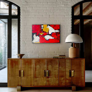 Dynamic 36 x 24 by Sandra chu 