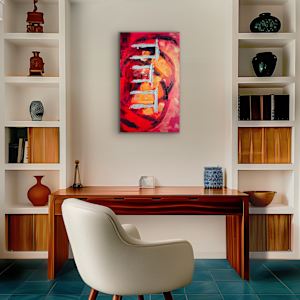 Summer at Stonehenge 24 x 36 by Sandra chu 