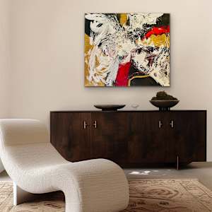 Dreaming 38.5 x 33 by Sandra chu 