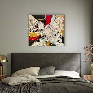 Dreaming 38.5 x 33 by Sandra chu 