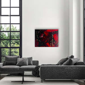 Take a Risk 40 x 50 by Sandra chu 