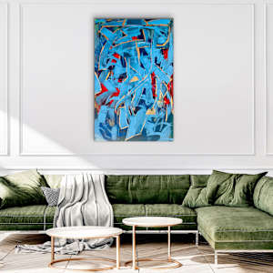 Look Within 36 x 24 by Sandra chu, Image 5.