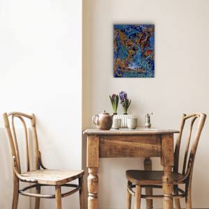 Blue Sunday 14 x 11 by Sandra chu, Image 2.