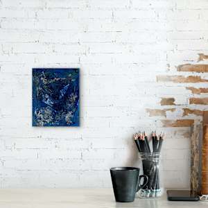Blues  14 x 11 by Sandra chu, Image 2.