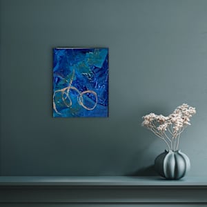 Mystic Blues 11 x 14 by Sandra chu, Image 2.