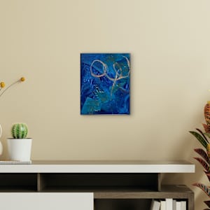 Mystic Blues 11 x 14 by Sandra chu, Image 5.