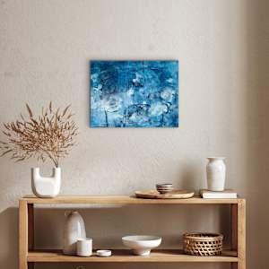 Blue Mist 24 x18 by Sandra chu, Image 3.