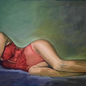 Woman in Red by Gabriela Morales