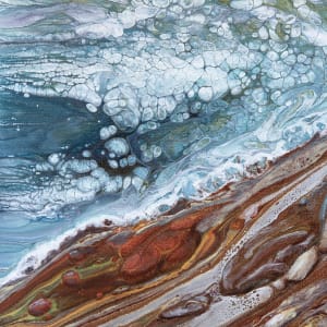 Pebbled Shores by Cecilia Keilty  Image: detail