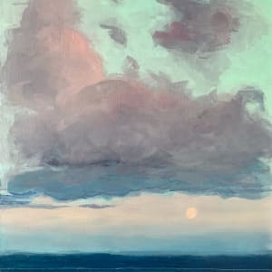 ‘Peasful’ Moonrise by Kate Uraneck