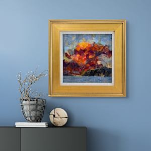 Reassembled Sunset by Kate Uraneck 