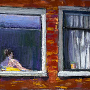 Window Duet by Barbara  Abram
