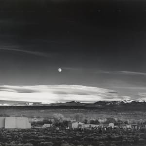 A Moonrise, Hernandez, Mexico by Ansel Adams