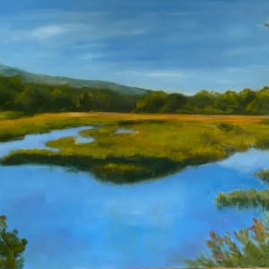 Evening Light at the Marsh by Janie Snowden