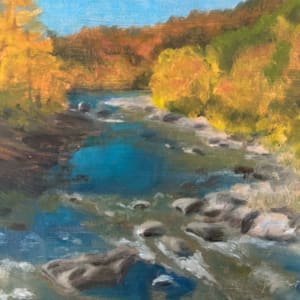 The River in Autumn by Janie Snowden