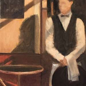 French Waiter by Janie Snowden