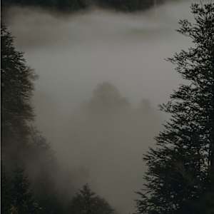 Fog is the thought of mountains 2 by Yana Smietana