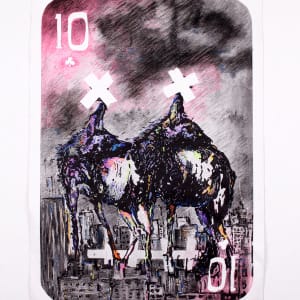 "City Hyenas hunt in pairs" by Lwazi Hlophe