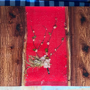 Red Wind, Pale Bloom by Martin Halpin (Mandara) 