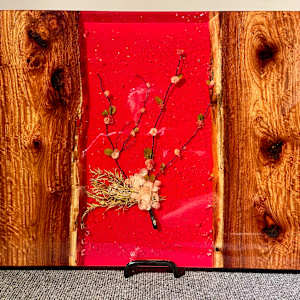 Red Wind, Pale Bloom by Martin Halpin (Mandara) 