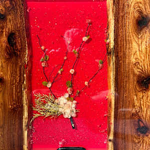 Red Wind, Pale Bloom by Martin Halpin (Mandara) 
