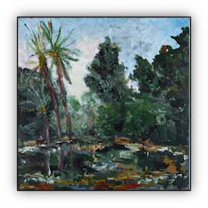 בבריכה בגן by Talish.ART  Tali Shenfeld, Image 1.