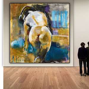 רוחצת by Talish.ART  Tali Shenfeld, Image 4.