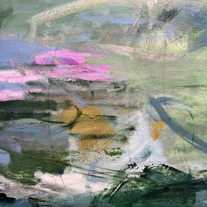 Midsummer Pond by Denise Mortensen  Image: Detail 