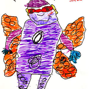 Purple Hero by Alia Munro