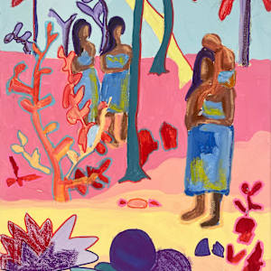 Between the Trees We Gather by Laura Gerhardt