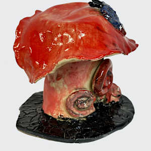 Mushroom Pottery Cottage by Damie 