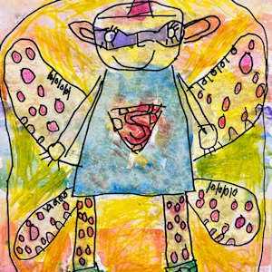 Rainbow Superhero! by Lucy Long