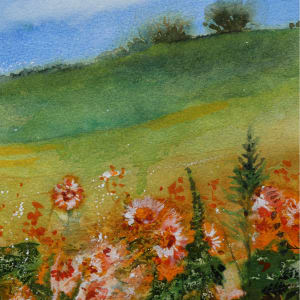 Flowering Meadow by Jan Lawnikanis 