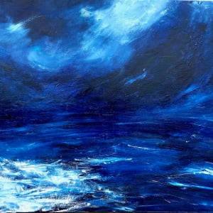 Storm at Dusk, Loch Torridon by Lisa Fenton O'Brien