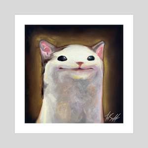 Handsome Pop Cat by Hanah