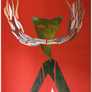 Green man_1 by Lou Liska, Image 1.