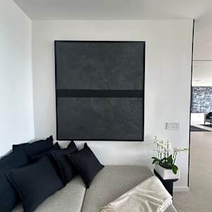 Coconut Grove oceanfront home installation. (Click on photo for more images) by Peter Studl 