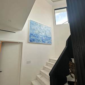 Coconut Grove oceanfront home installation. (Click on photo for more images) by Peter Studl 