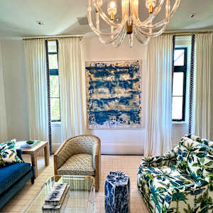Blue Perfection - Waterfront home in Coral Gables by Peter Studl 
