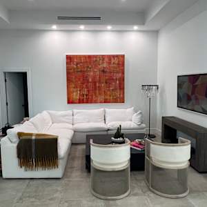 Installed Works - South Miami home. by Peter Studl 