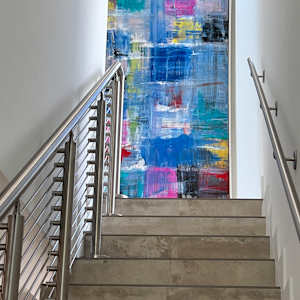 Installed Works - South Miami home. by Peter Studl 