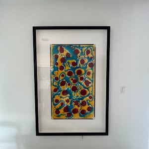 Three Paintings installed in a home in Coconut Grove by Peter Studl 