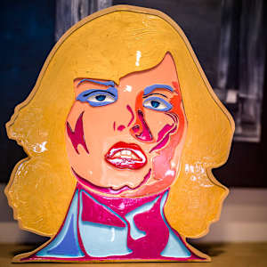 Abstract Talyor Swift Cut Out by Ritu Raj