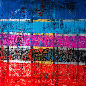 Bands of Tension: Color, Conflict, and Control. by Ritu Raj, Image 1.