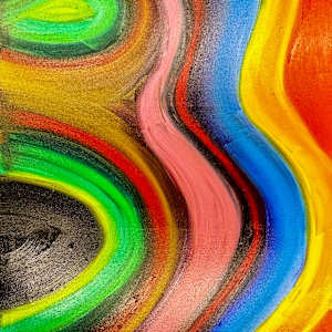 Abstract Landscape by Ritu Raj