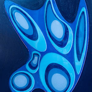Blue Lily by Ritu Raj 