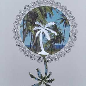 Paradise within (print), 2023 by Gabrielle Moore