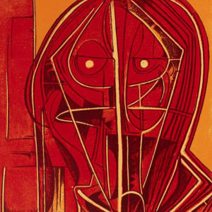 untitled, Mask, 1977 by LeRoy Clarke