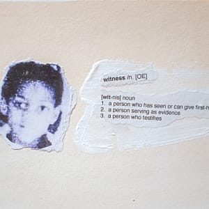 Untitled (Witness) by June Clark